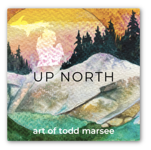 Up North Sticker