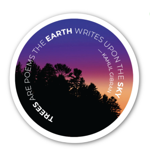 Nature Quote Sticker