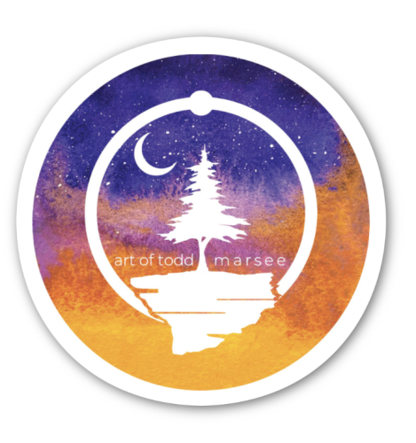 Art of Todd Marsee Sticker